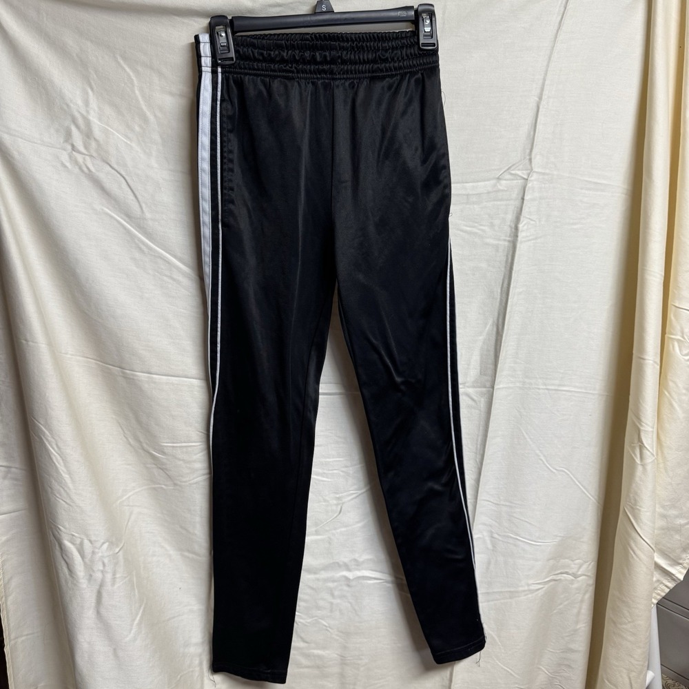 Southpole Track Pants Black White Side Stripe Men's Size Medium